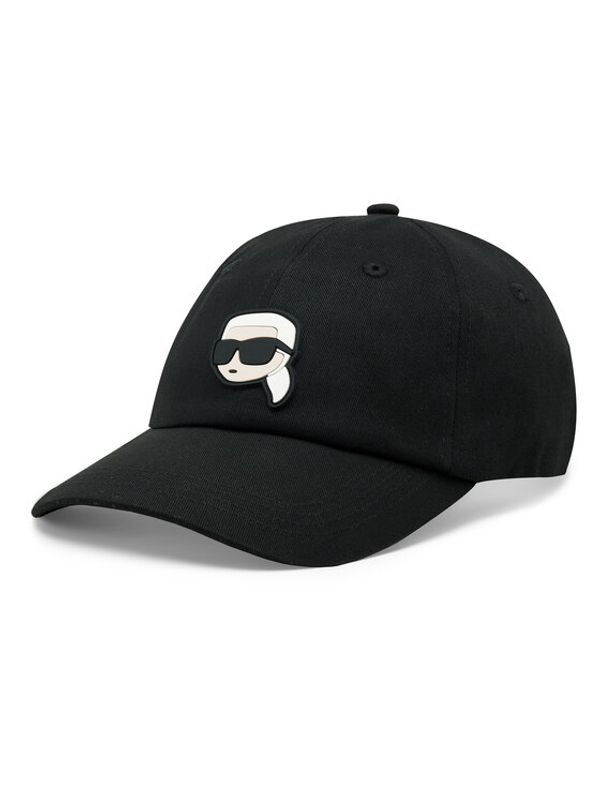 KARL LAGERFELD KARL LAGERFELD Шапка с козирка 230W3401 Черен