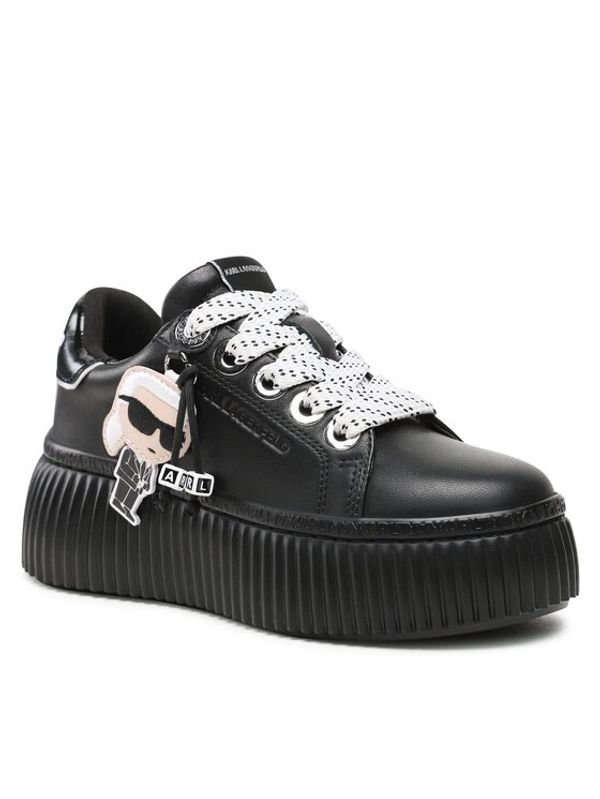 KARL LAGERFELD KARL LAGERFELD Сникърси KL42376N Черен
