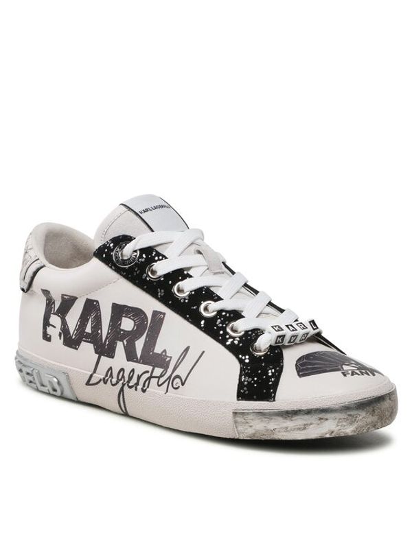 KARL LAGERFELD KARL LAGERFELD Сникърси KL60111 Бял