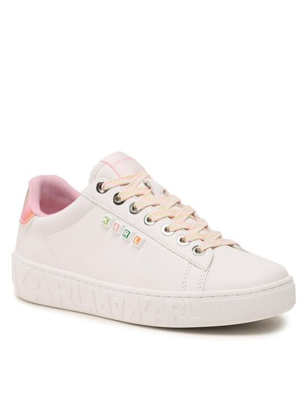 KARL LAGERFELD KARL LAGERFELD Сникърси KL61073 Бял