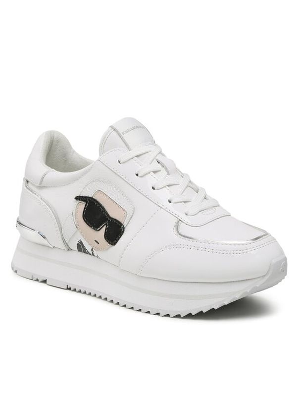 KARL LAGERFELD KARL LAGERFELD Сникърси KL61930N Бял