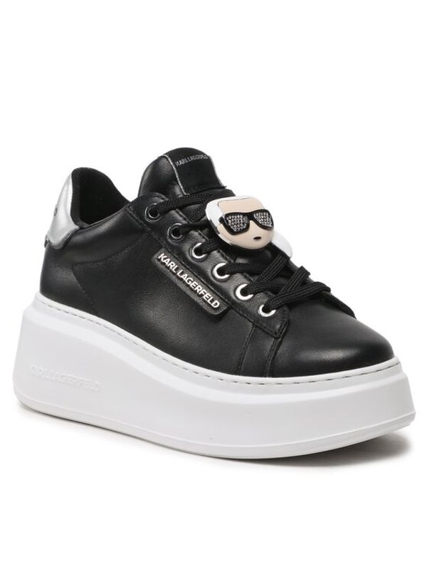 KARL LAGERFELD KARL LAGERFELD Сникърси KL63576K Черен
