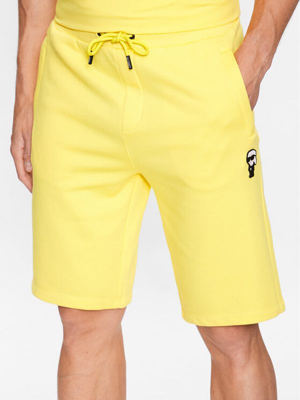 KARL LAGERFELD KARL LAGERFELD Спортни шорти 705046 532900 Жълт Regular Fit