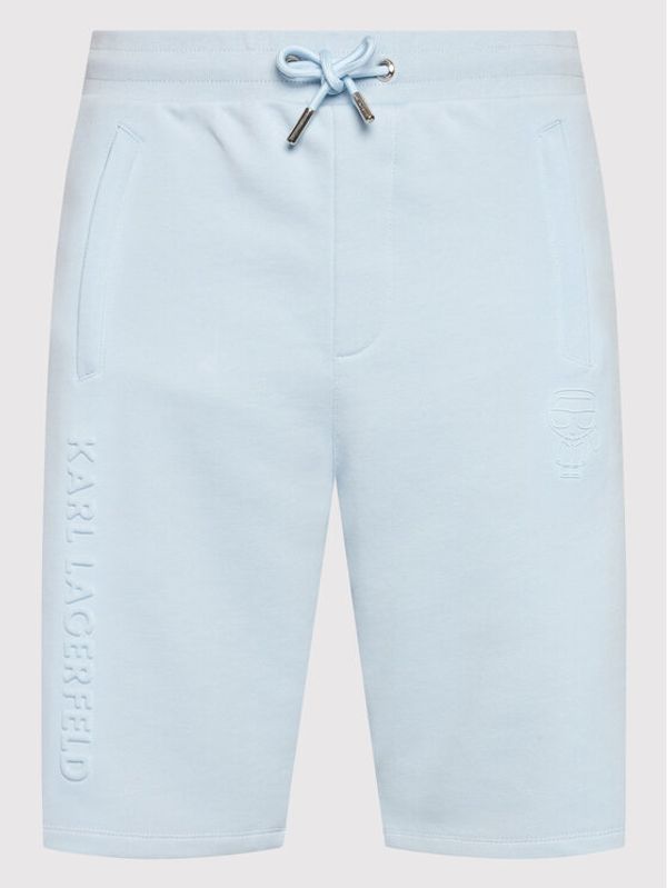 KARL LAGERFELD KARL LAGERFELD Спортни шорти 705055 Син Regular Fit