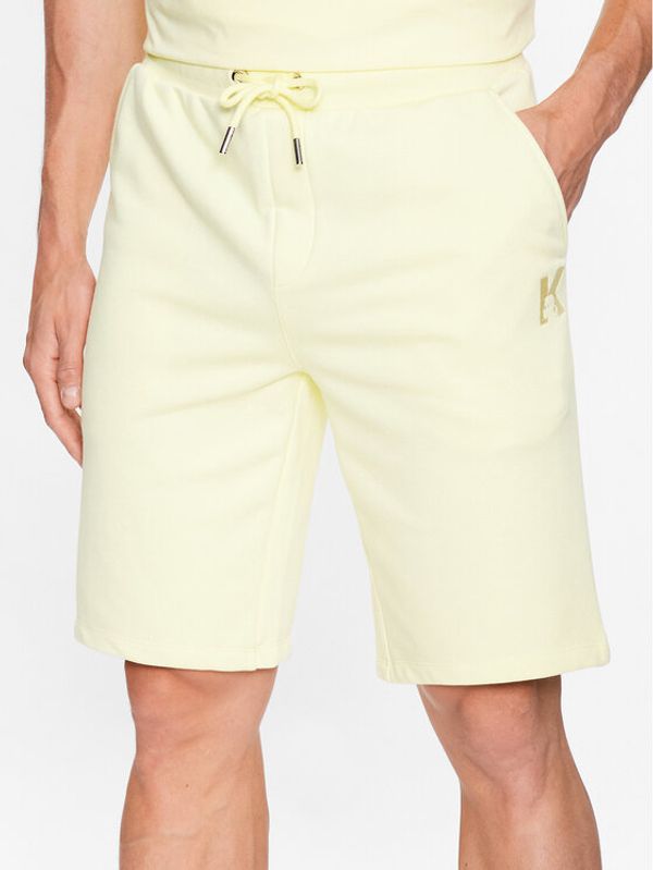 KARL LAGERFELD KARL LAGERFELD Спортни шорти 705889 532900 Жълт Regular Fit