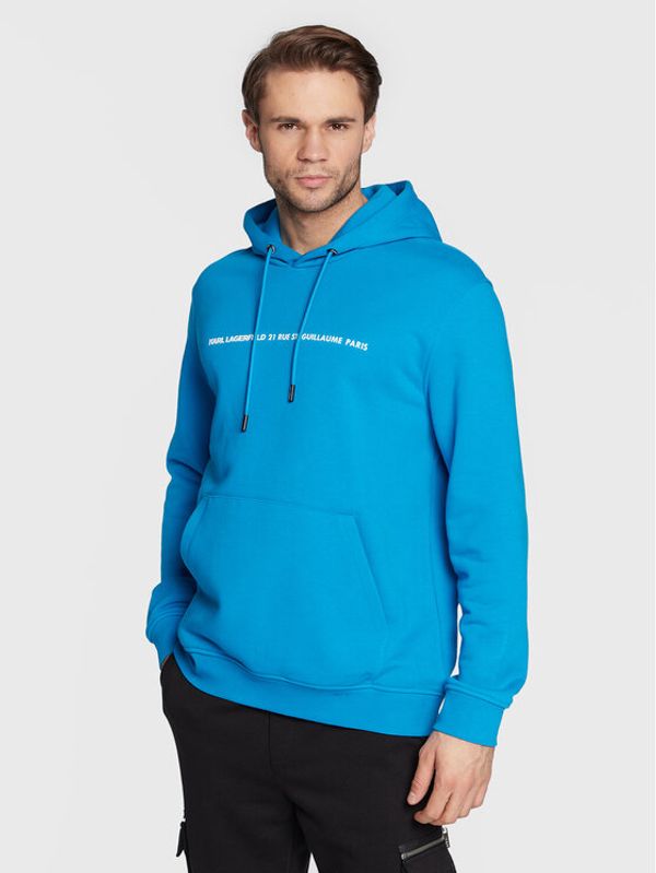 KARL LAGERFELD KARL LAGERFELD Суитшърт 705030 524910 Син Regular Fit