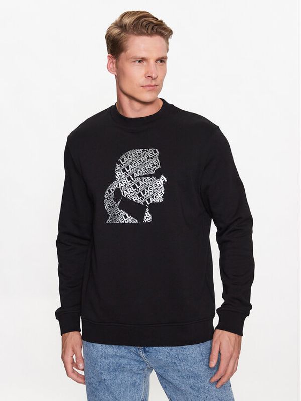 KARL LAGERFELD KARL LAGERFELD Суитшърт 705037 532900 Черен Regular Fit