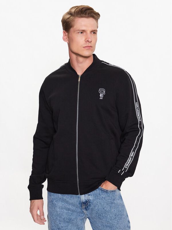 KARL LAGERFELD KARL LAGERFELD Суитшърт 705039 532900 Черен Regular Fit