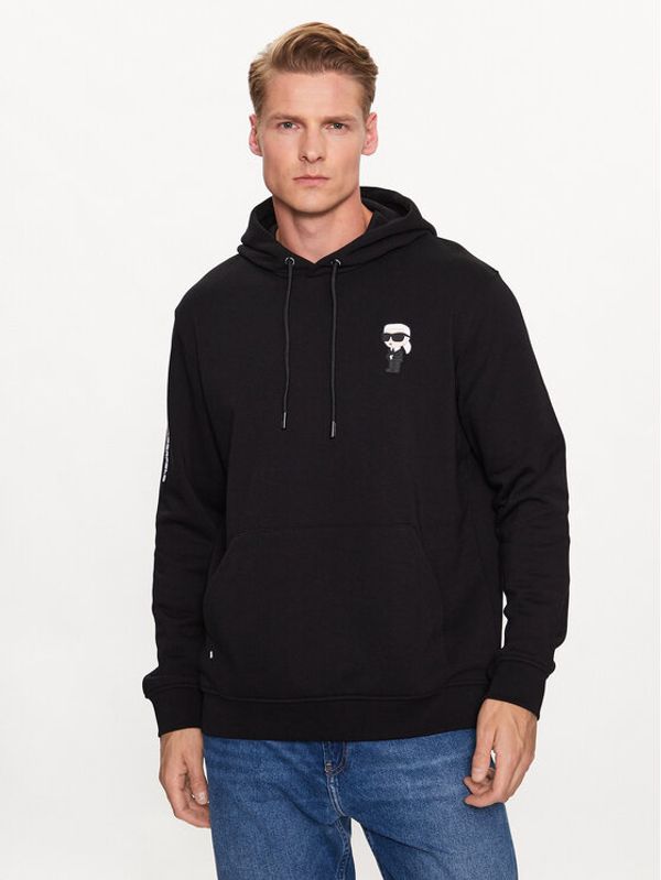 KARL LAGERFELD KARL LAGERFELD Суитшърт 705043 532900 Черен Regular Fit