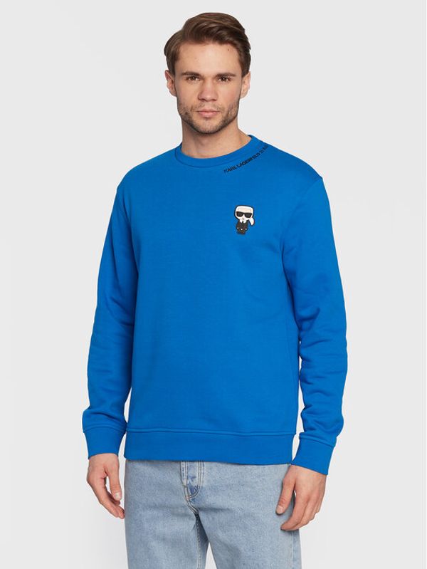 KARL LAGERFELD KARL LAGERFELD Суитшърт 705044 524910 Син Regular Fit