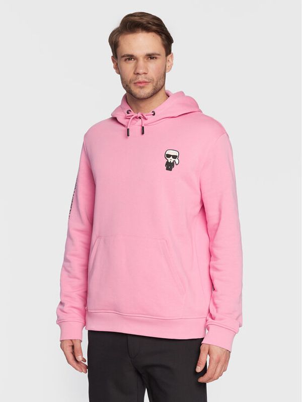 KARL LAGERFELD KARL LAGERFELD Суитшърт 705045 524910 Розов Regular Fit