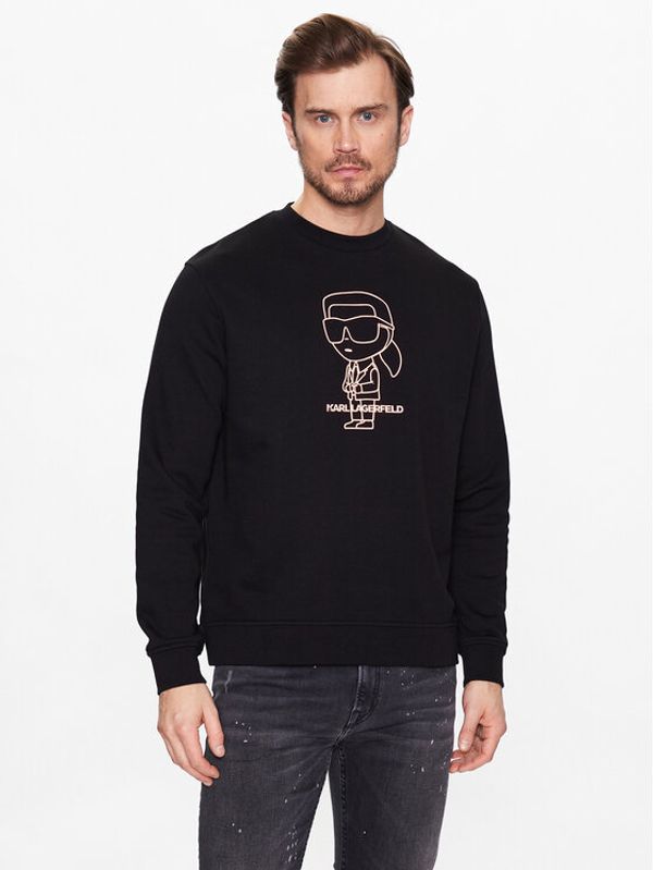 KARL LAGERFELD KARL LAGERFELD Суитшърт 705409 531900 Черен Regular Fit