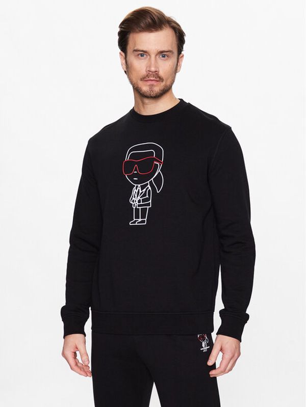 KARL LAGERFELD KARL LAGERFELD Суитшърт 705420 532900 Черен Regular Fit
