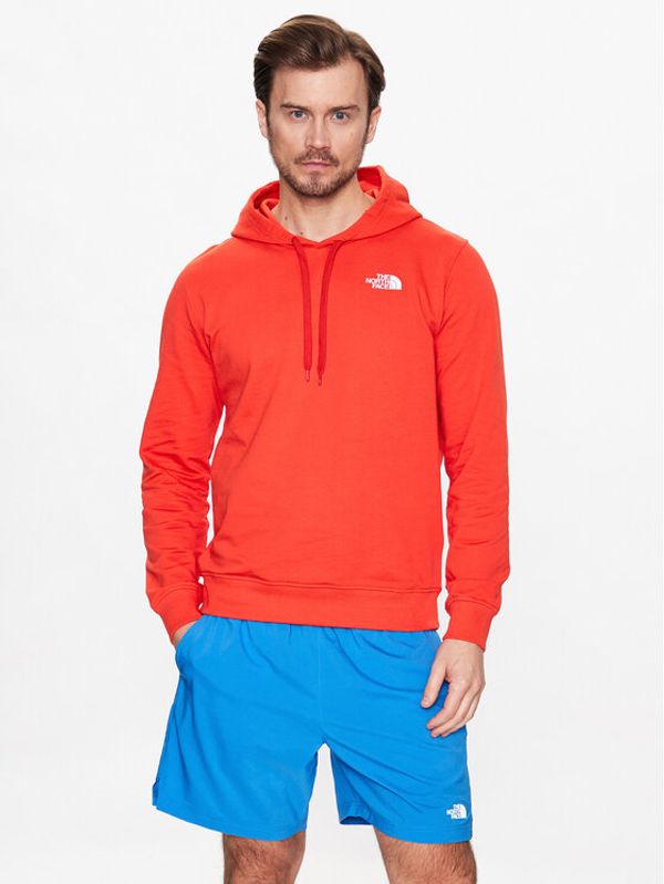 KARL LAGERFELD KARL LAGERFELD Суитшърт Seasonal Drew Peak NF0A2S57 Оранжев Regular Fit