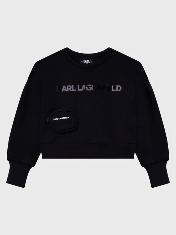 KARL LAGERFELD KARL LAGERFELD Суитшърт Z15404 Черен Regular Fit