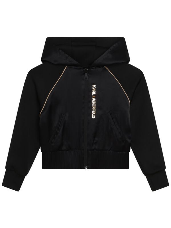 KARL LAGERFELD KARL LAGERFELD Суитшърт Z15409 D Черен Regular Fit