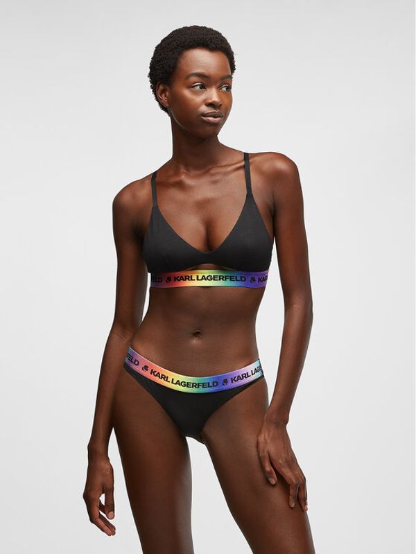KARL LAGERFELD KARL LAGERFELD Сутиен бралет Pride 225W2117 Черен