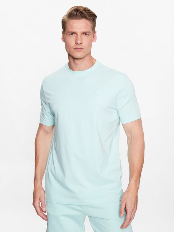 KARL LAGERFELD KARL LAGERFELD Тишърт 755055 532221 Син Regular Fit