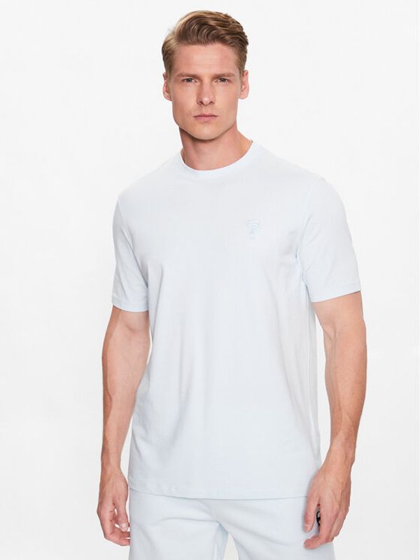 KARL LAGERFELD KARL LAGERFELD Тишърт 755055 532221 Син Regular Fit