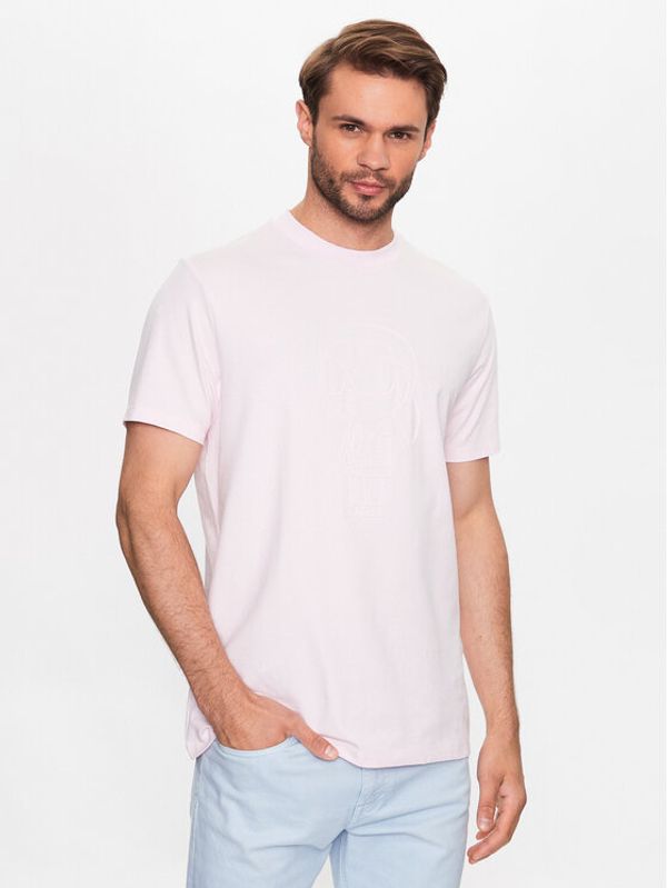 KARL LAGERFELD KARL LAGERFELD Тишърт 755082 532221 Розов Regular Fit