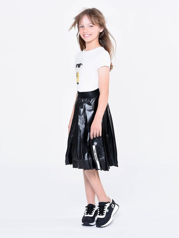 KARL LAGERFELD KARL LAGERFELD Тишърт Z15417 D Бял Regular Fit