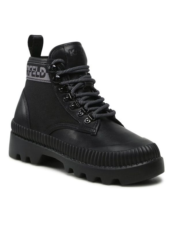 KARL LAGERFELD KARL LAGERFELD Туристически oбувки KL42533 Черен