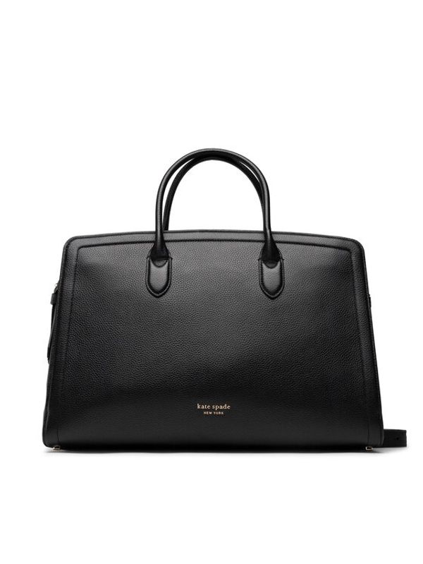 Kate Spade Kate Spade Дамска чанта Pebbled Leather Cmmtr Bg K7913 Черен