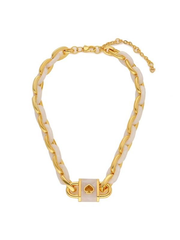 Kate Spade Kate Spade Колие Link Neck KD316 Златист