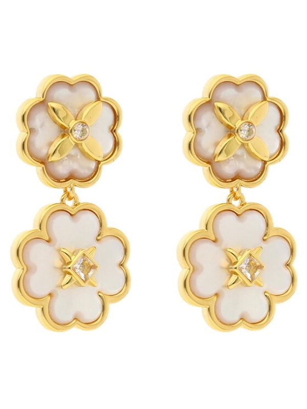 Kate Spade Kate Spade Обици Drop Ear KD306 Златист