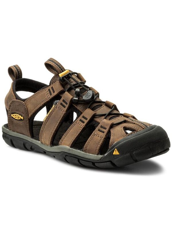 Keen Keen Сандали Clearwater Cnx Leather 1013106 Кафяв