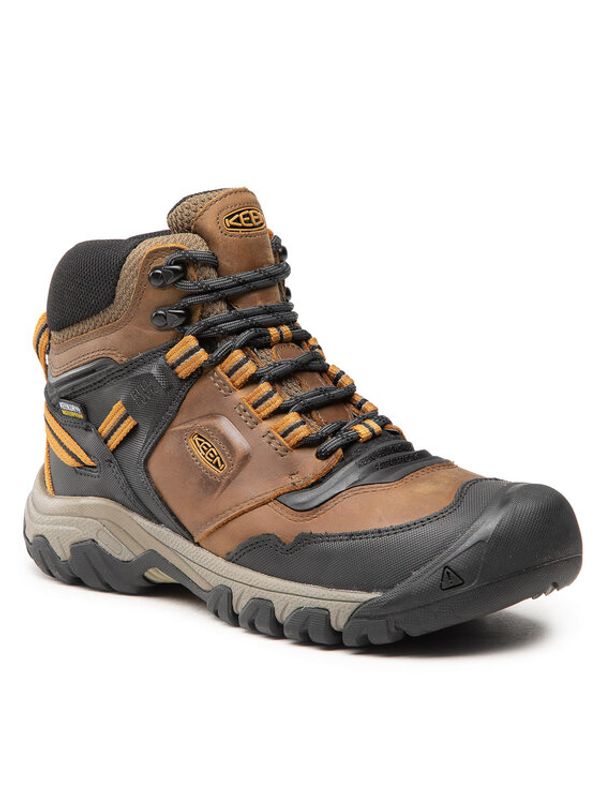 Keen Keen Туристически Ridge Flex Mid Wp M 1025666 Кафяв