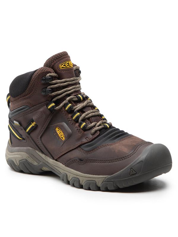 Keen Keen Туристически Ridge Flex Mid Wp M 1026614 Кафяв