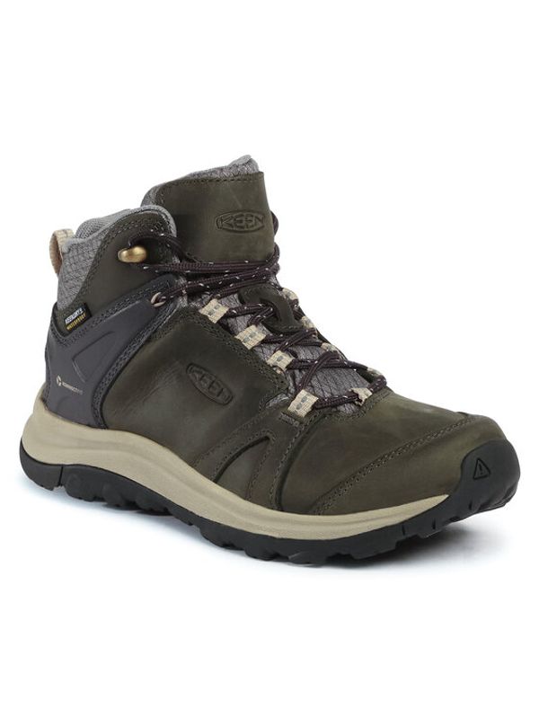 Keen Keen Туристически Terradora II Leather Mid Wp 1023730 Зелен