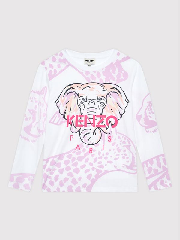 Kenzo Kids Kenzo Kids Блуза K15553 M Бял Regular Fit