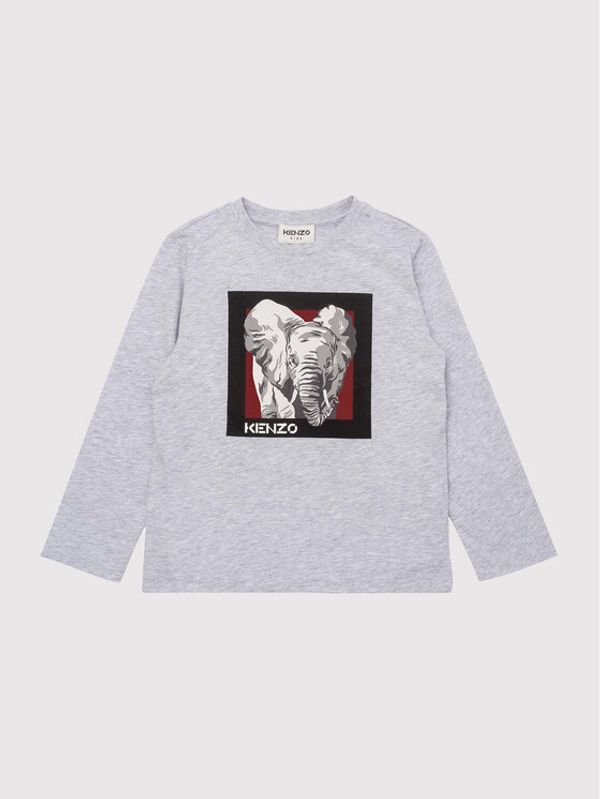 Kenzo Kids Kenzo Kids Блуза K25178 Сив Regular Fit