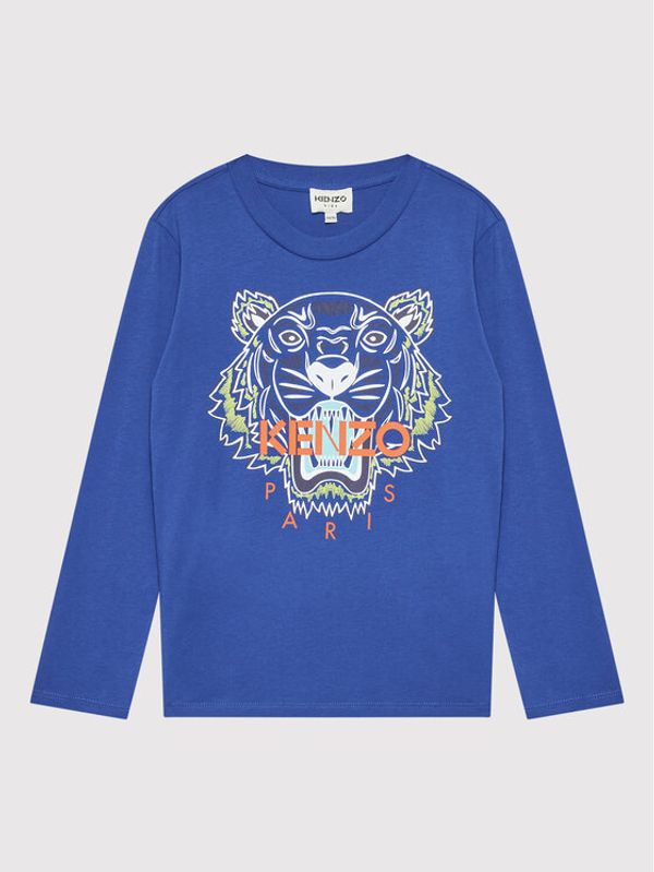 Kenzo Kids Kenzo Kids Блуза K25668 M Син Regular Fit