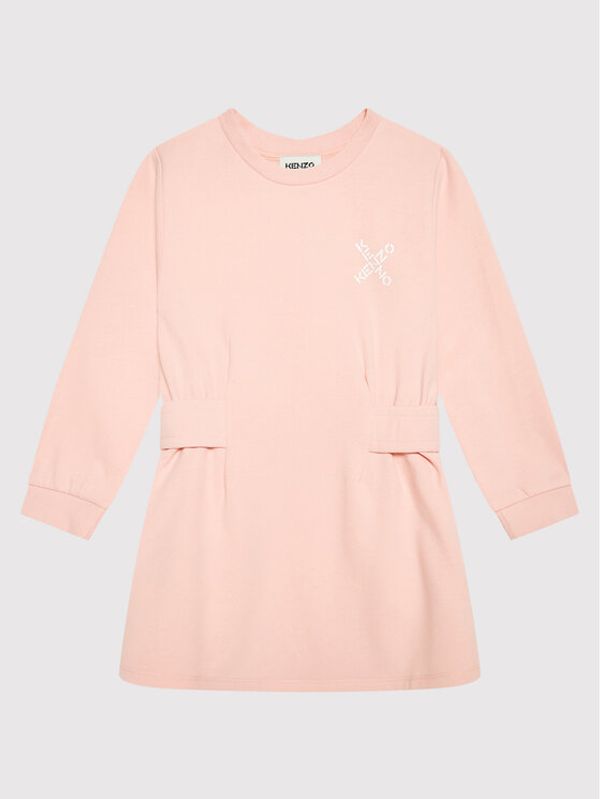 Kenzo Kids Kenzo Kids Ежедневна рокля K12075 Розов Regular Fit