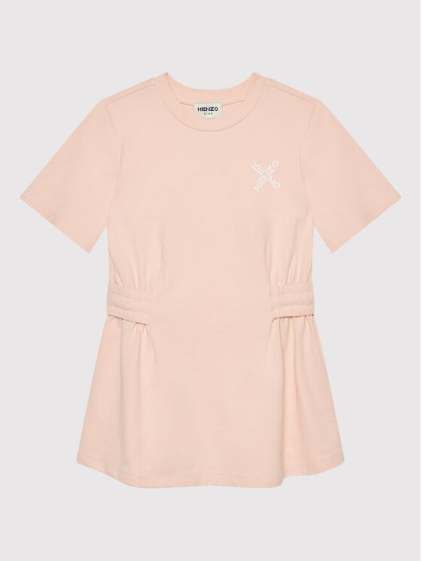 Kenzo Kids Kenzo Kids Ежедневна рокля K12246 Розов Regular Fit