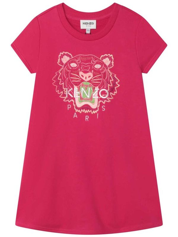 Kenzo Kids Kenzo Kids Ежедневна рокля K12289 S Розов Regular Fit