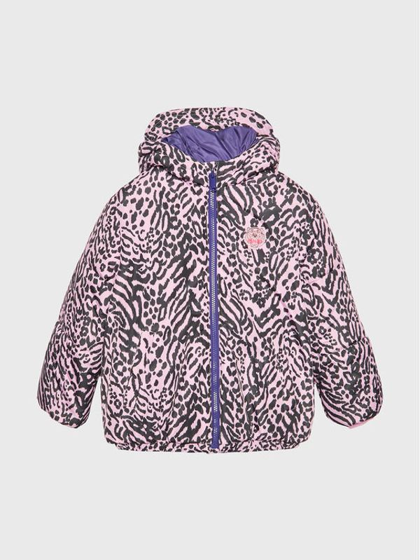 Kenzo Kids Kenzo Kids Пухено яке K16079 M Розов Regular Fit