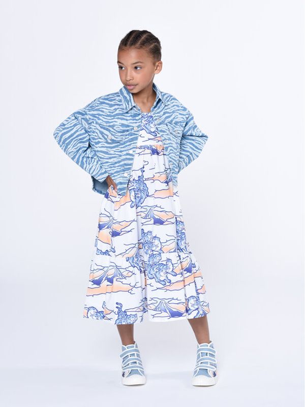 Kenzo Kids Kenzo Kids Риза K15638 S Син Regular Fit