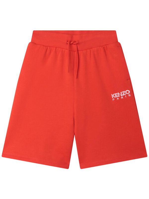 Kenzo Kids Kenzo Kids Шорти от плат K24297 S Червен Regular Fit