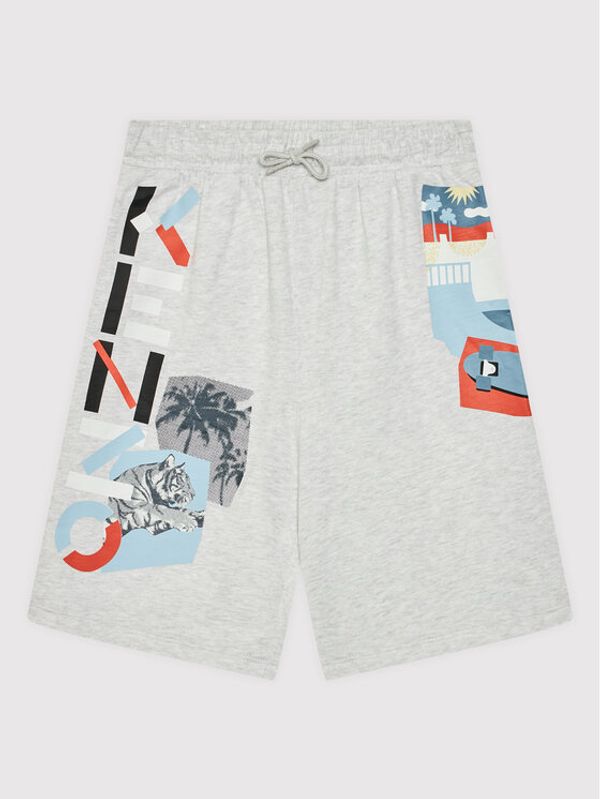 Kenzo Kids Kenzo Kids Спортни шорти K24235 M Сив Regular Fit