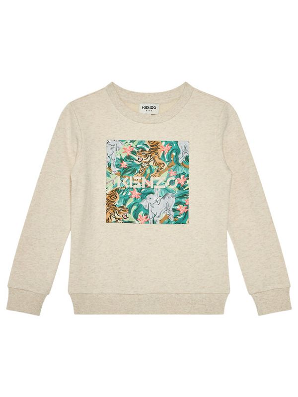 Kenzo Kids Kenzo Kids Суитшърт K15064 S Бежов Regular Fit