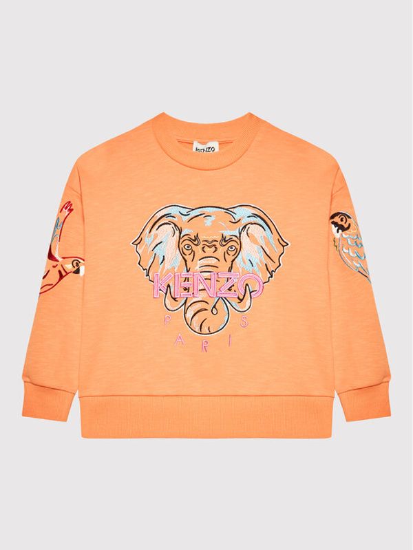 Kenzo Kids Kenzo Kids Суитшърт K15515 Оранжев Regular Fit