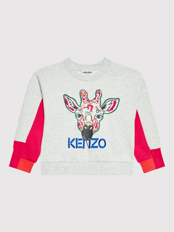 Kenzo Kids Kenzo Kids Суитшърт K15568 M Сив Regular Fit