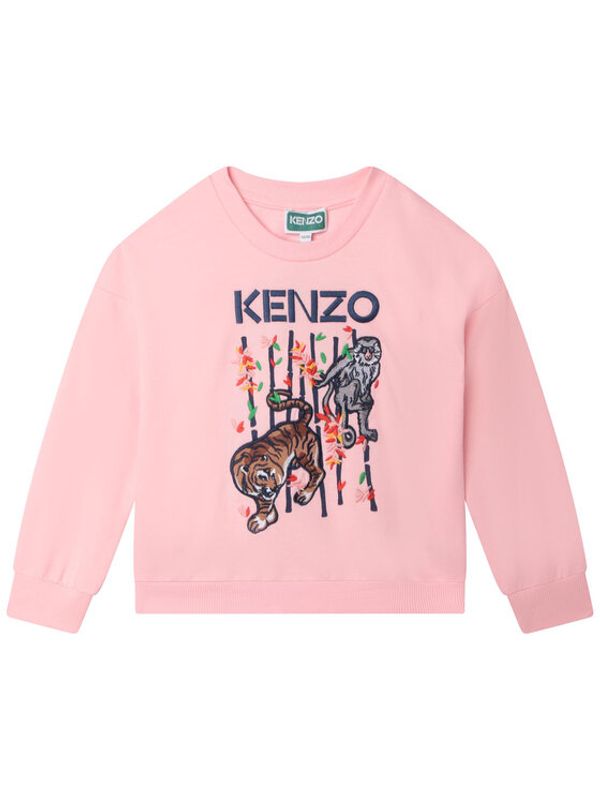 Kenzo Kids Kenzo Kids Суитшърт K15652 M Розов Regular Fit
