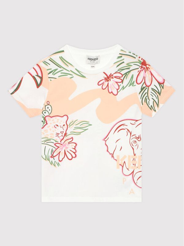 Kenzo Kids Kenzo Kids Тишърт K15488 Бял Regular Fit