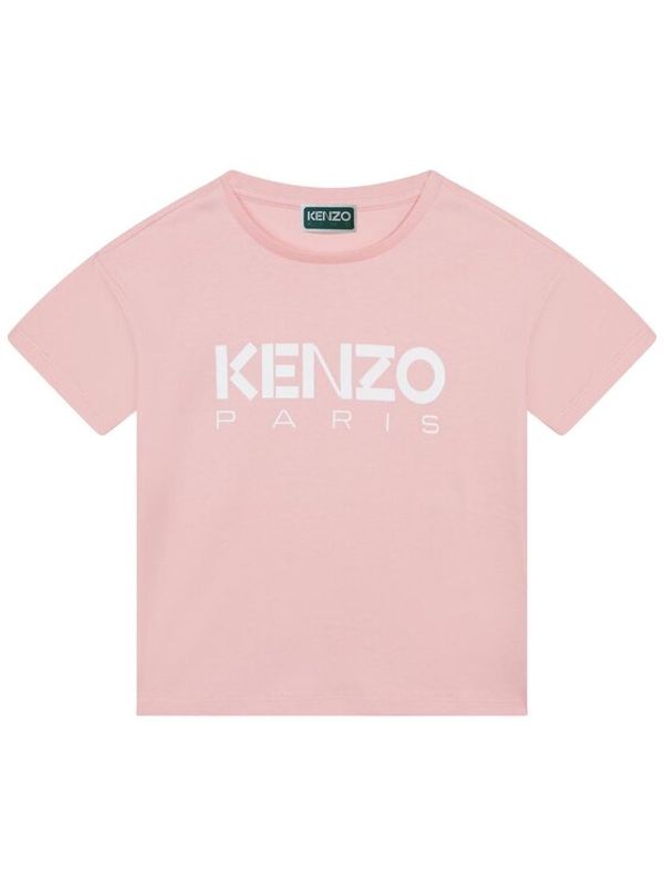 Kenzo Kids Kenzo Kids Тишърт K15629 S Розов Regular Fit