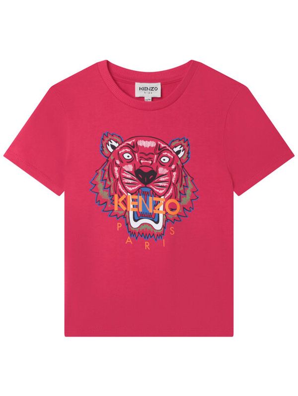 Kenzo Kids Kenzo Kids Тишърт K15655 S Розов Regular Fit